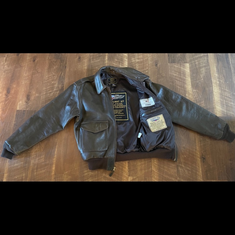 COCKPIT USA Aviator Flight Kit Bomber Jacket